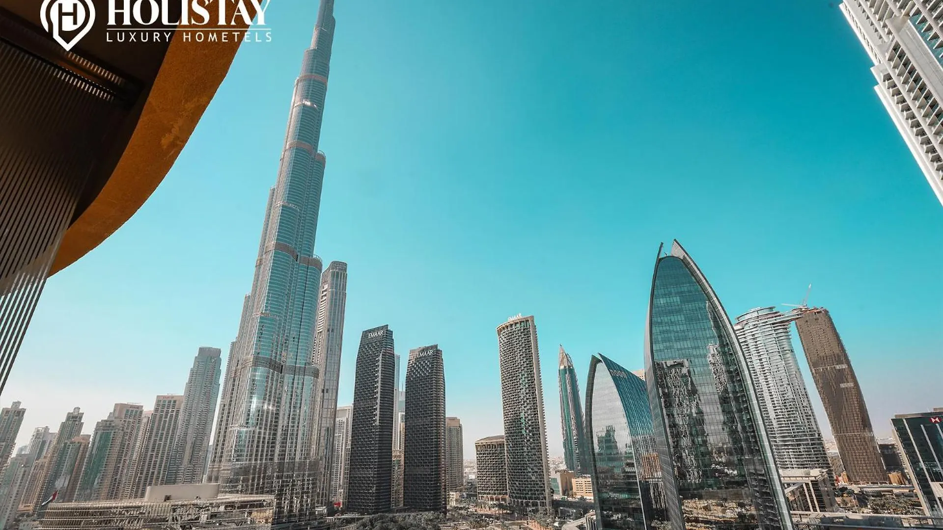 شقة Holistay Luxury Homes - Burj Khalifa View - Direct Access Dubai Mall
