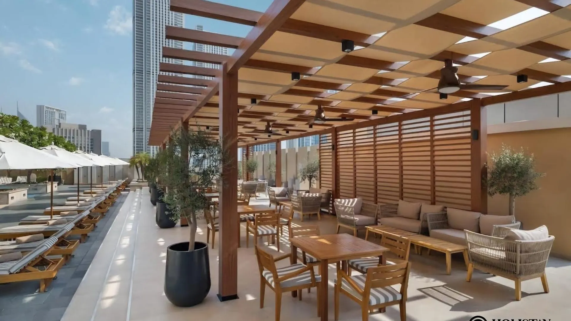شقة Holistay Luxury Homes - Burj Khalifa View - Direct Access Dubai Mall