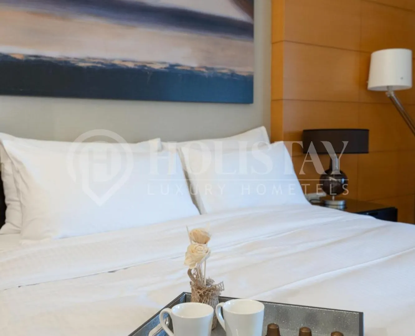 شقة Holistay Luxury Homes - Burj Khalifa View - Direct Access Dubai Mall الإمارات العربية المتحدة